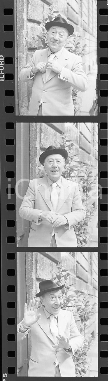 35mm LOTTO 3 NEGATIVI* 1979 COSTUME Erminio MACARIO - Ritratto dell'attore (1)