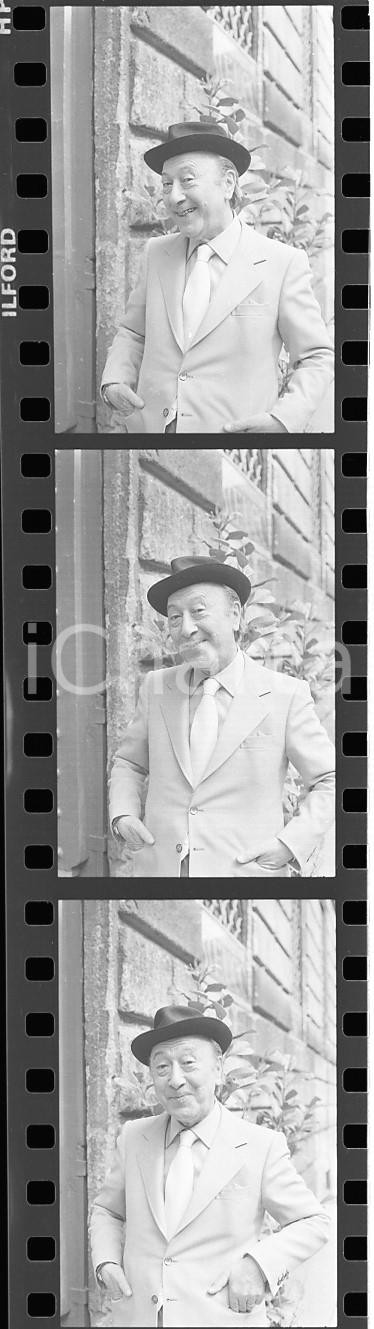 35mm LOTTO 3 NEGATIVI* 1979 COSTUME Erminio MACARIO - Ritratto dell'attore (3)