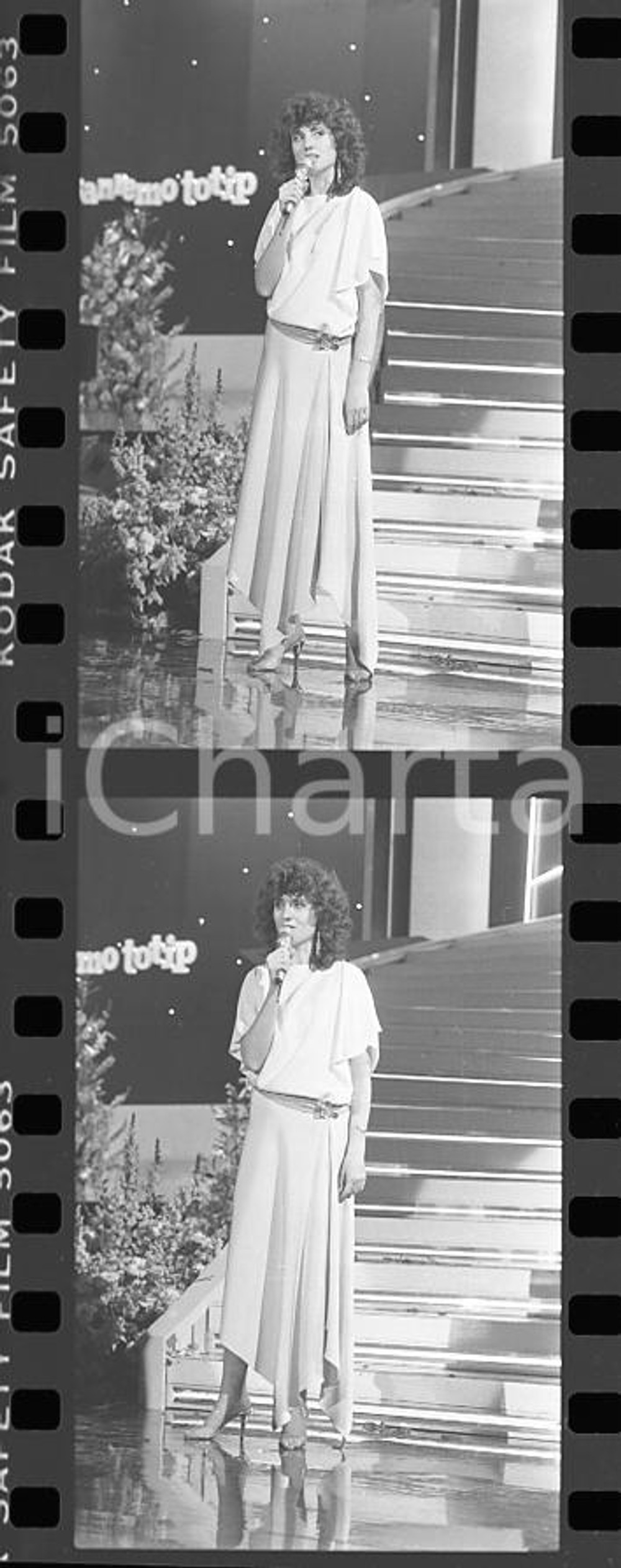 35mm LOTTO 2 NEGATIVI* 1985 FESTIVAL DI SANREMO Gigliola CINQUETTI Ritratto (1)