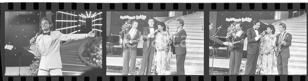 35mm LOTTO 3 NEGATIVI * 1985 SANREMO Pippo BAUDO Luis MIGUEL RICCHI E POVERI (8)