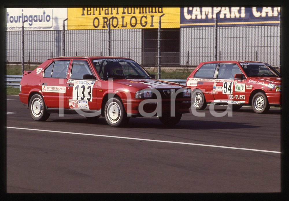 35mm vintage slide* 1988 AUTODROMO MONZA Coppa Carri ALFA ROMEO 33 Gruppo N (13)