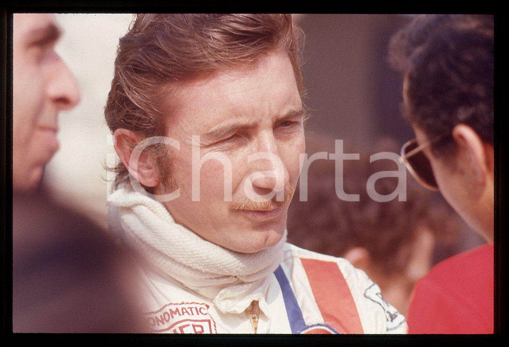 35mm vintage slide* 1970 ca FORMULA1 Joseph "Jo" SIFFERT Ritratto del pilota (4)