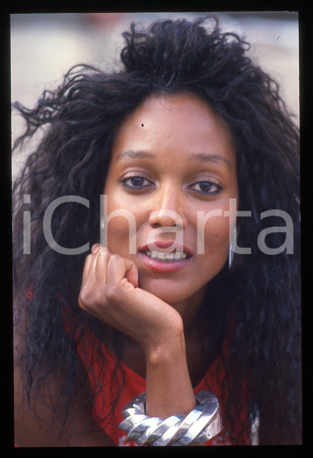 35mm vintage slide* 1980 ca MUSICA Amii STEWART - Ritratto della cantante (4)