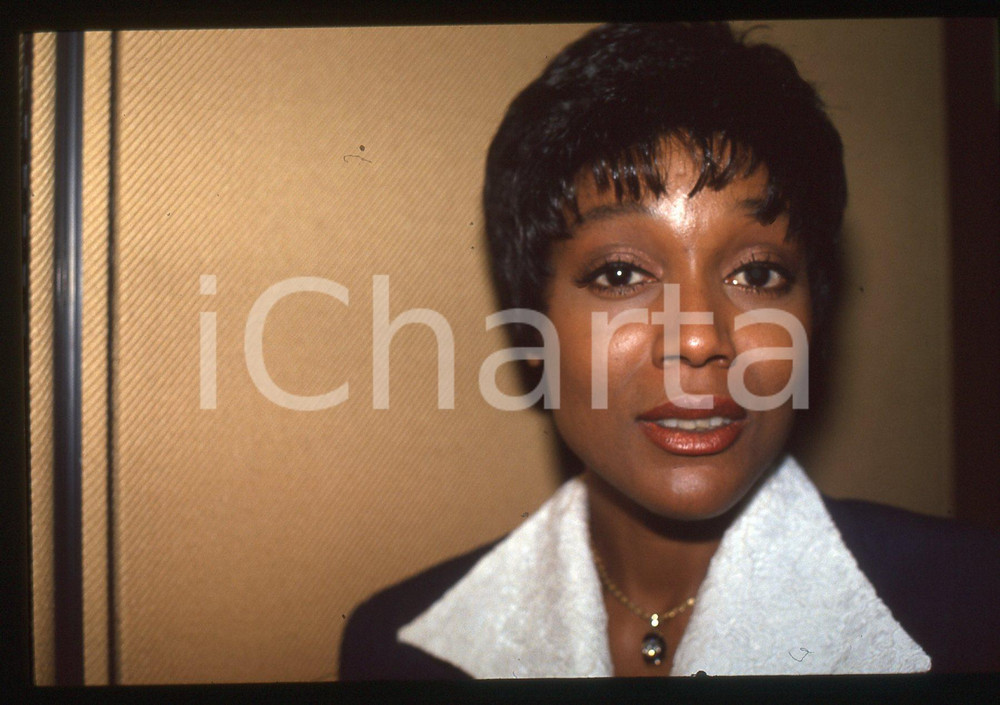 Fotografia d'epoca originale 35mm vintage slide* 1980 ca MUSICA Amii STEWART - Ritratto della cantante (30) 1