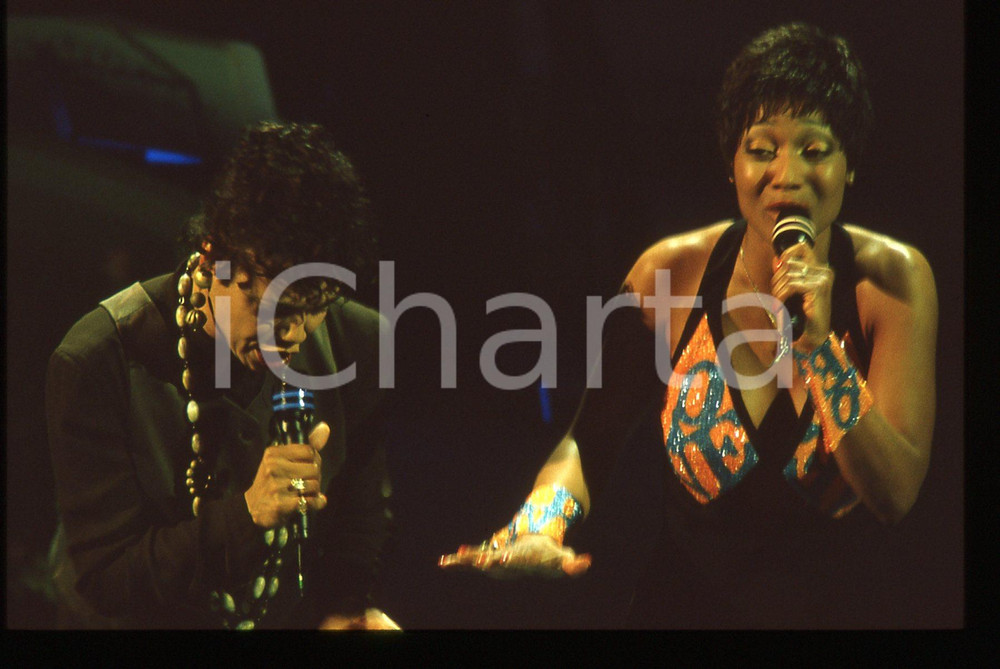 35mm vintage slide* 1994 Festival SANREMO Amii STEWART D.D. BRIDGEWATER - Why 9