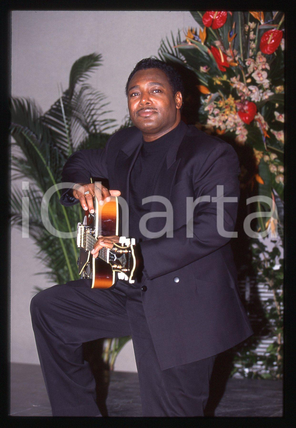 35mm vintage slide* 1996 FESTIVAL DI SANREMO George BENSON - Ritratto (12)