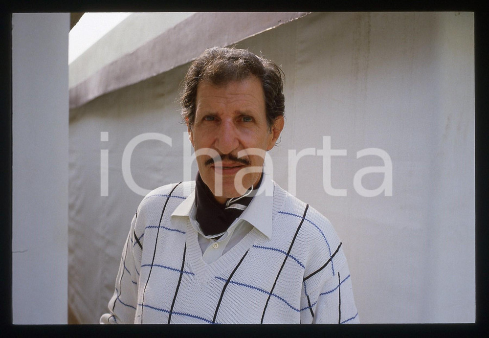 35mm vintage slide* 1986 VENEZIA LIDO Ciccio INGRASSIA - Ritratto attore (4)