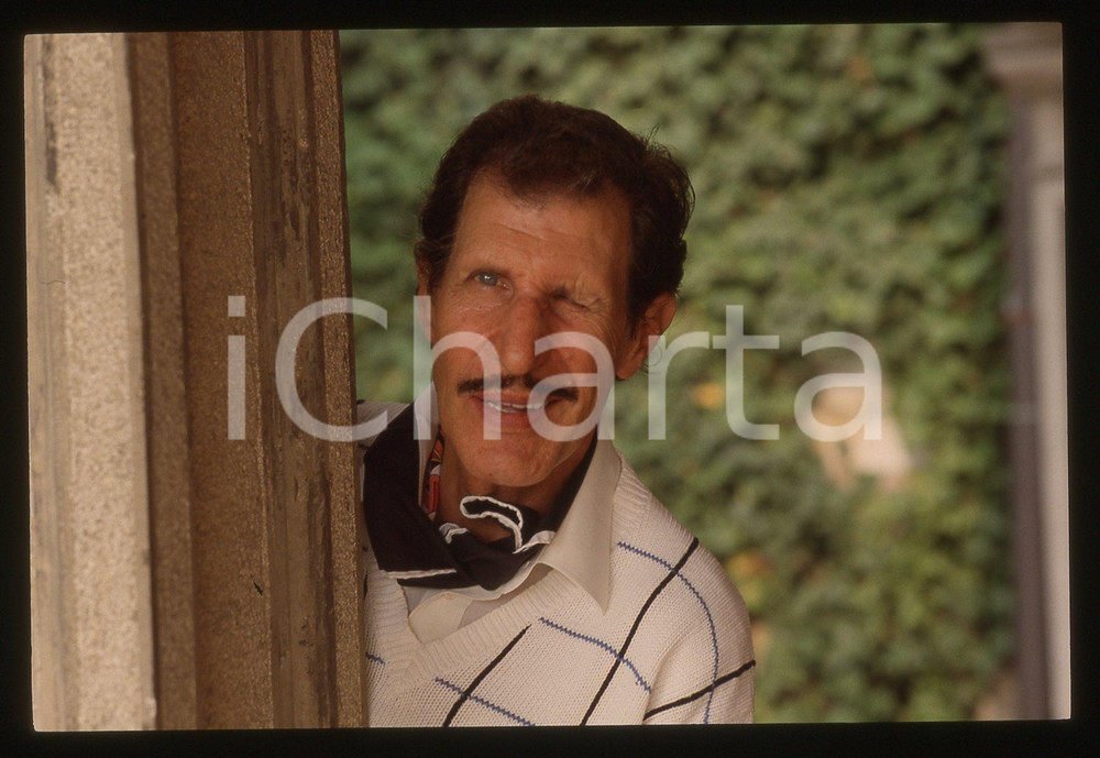 35mm vintage slide* 1986 VENEZIA LIDO Ciccio INGRASSIA - Ritratto dell'attore 9