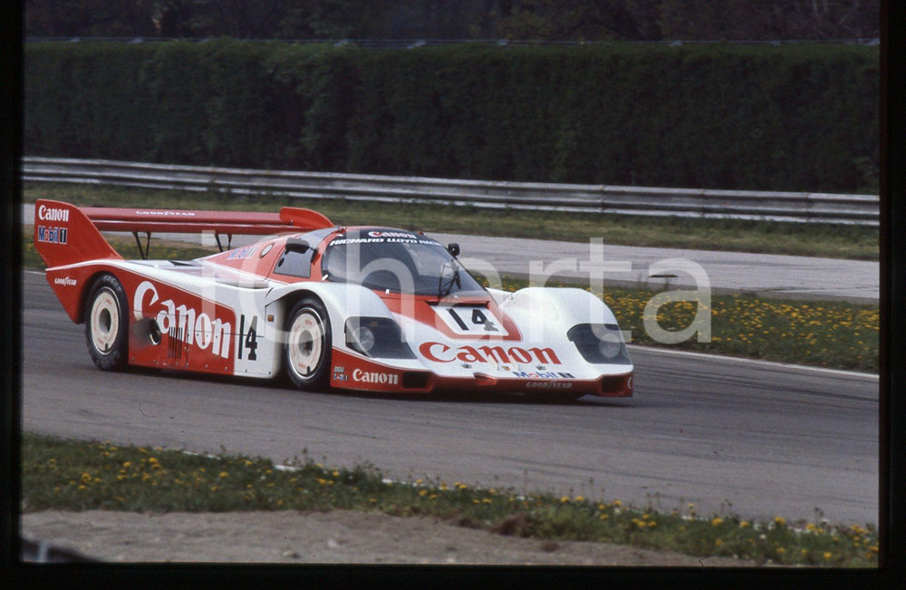 35mm vintage slide* 1985 1000 KM MONZA PORSCHE 956 Richard Lloyd Racing - Gara