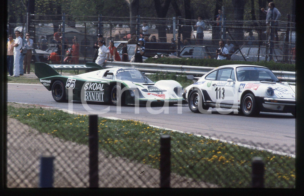 35mm vintage slide* 1984 1000 KM MONZA PORSCHE 956 Skoal Bandit durante gara