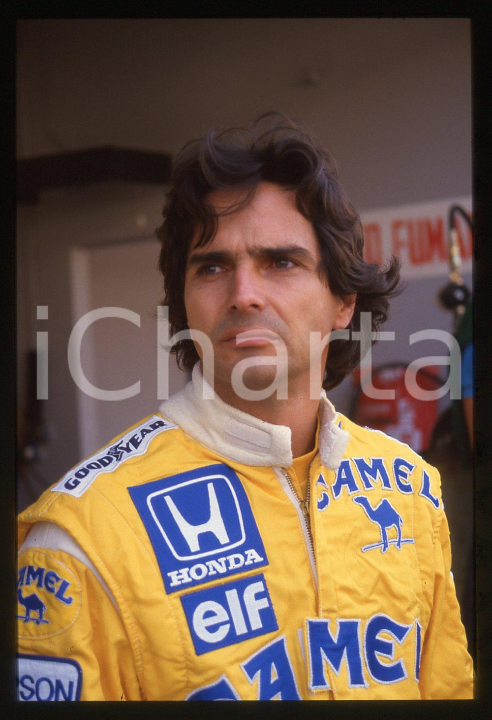 35mm vintage slide* 1988 GRAN PREMIO MONZA Nelson PIQUET Ritratto del pilota (6)