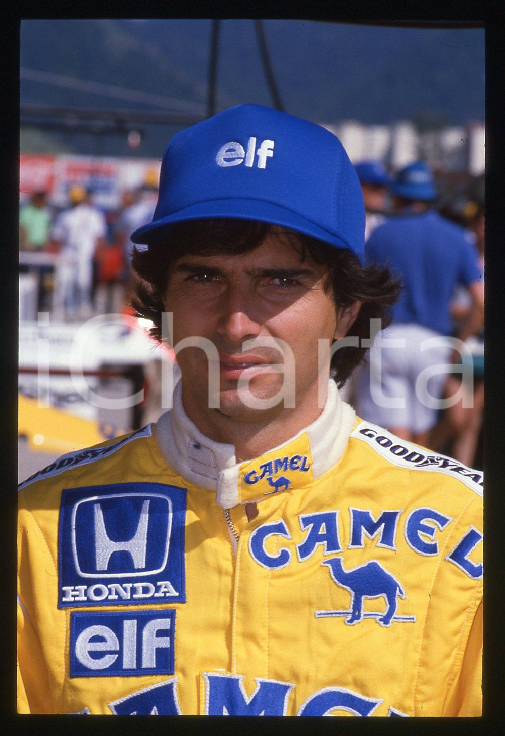 35mm vintage slide* 1988 GRAN PREMIO MONZA Nelson PIQUET Ritratto del pilota 14