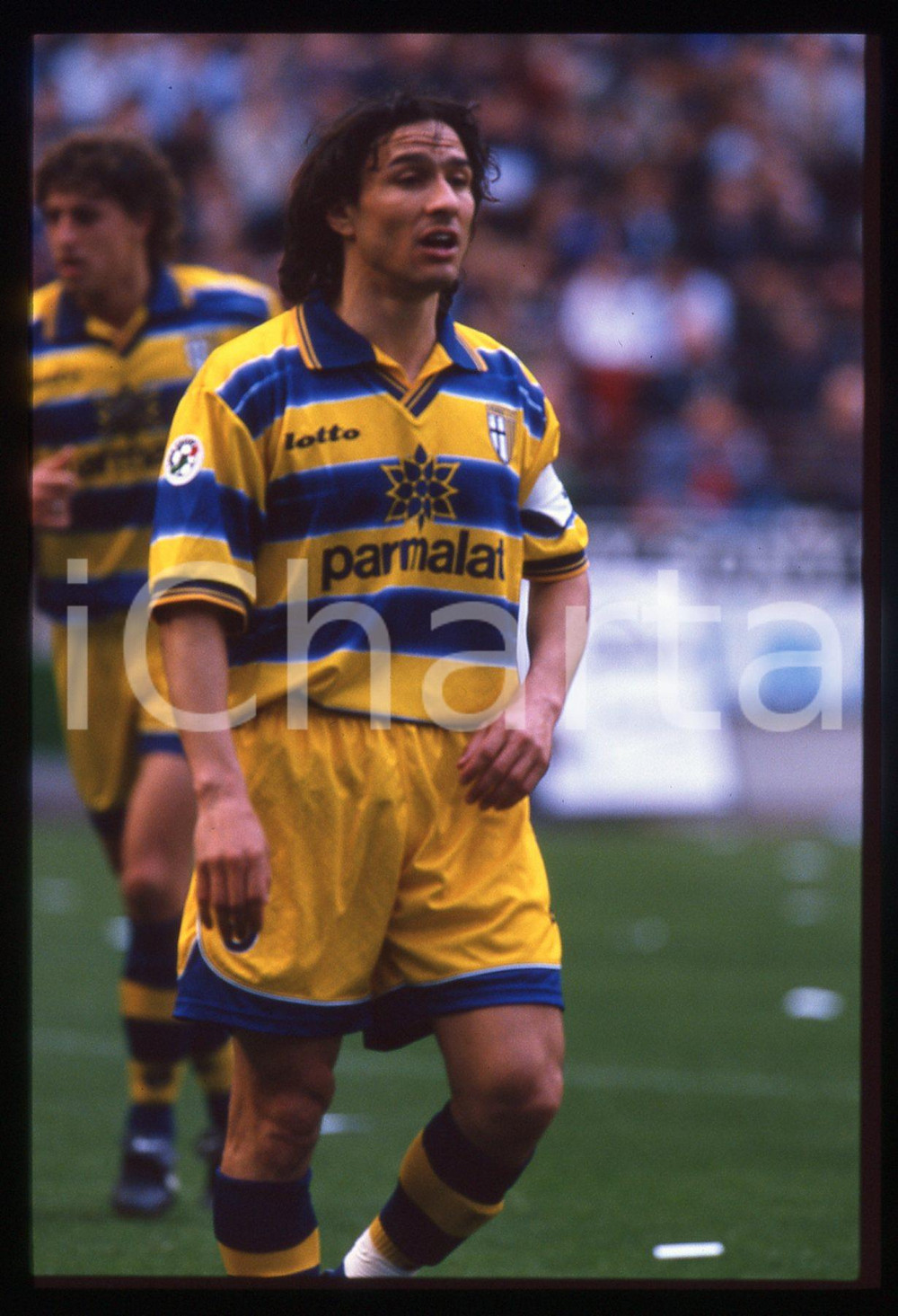 35mm vintage slide* 1999 SERIE A MILAN PARMA 2-1 Antonio BENARRIVO - Gara (2)
