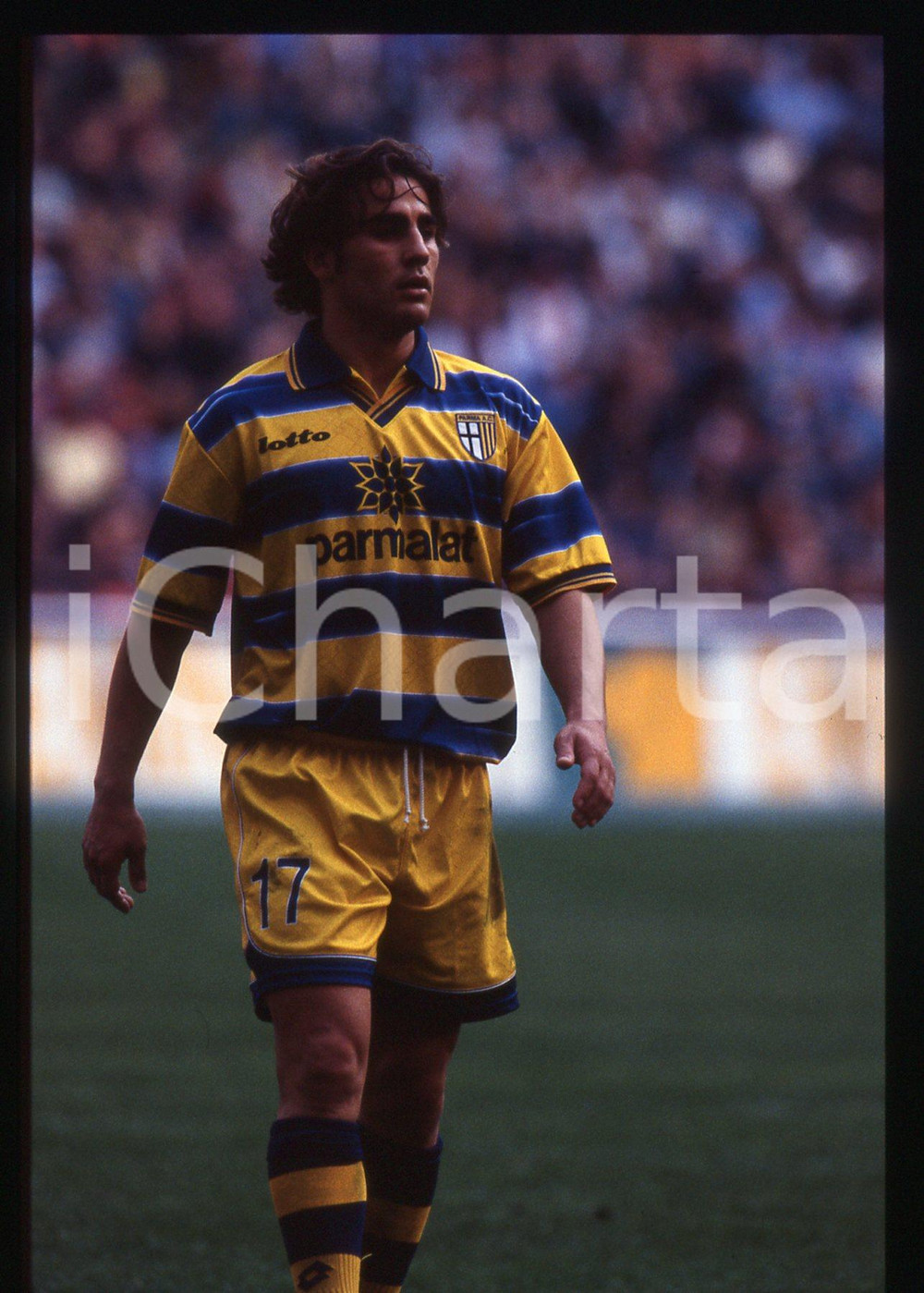 35mm vintage slide* 1999 SERIE A MILAN PARMA 2-1 Fabio CANNAVARO - Gara (3)