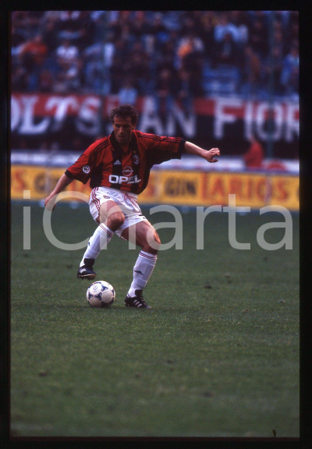 35mm vintage slide* 1999 SERIE A MILAN PARMA 2-1 Roberto DONADONI - Gara 
