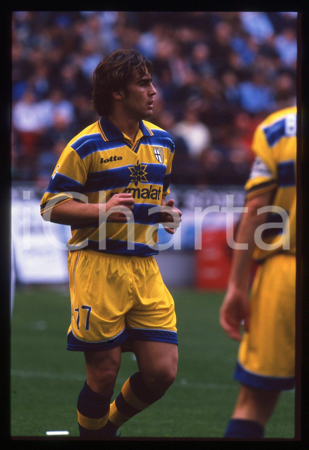 35mm vintage slide* 1999 SERIE A MILAN PARMA 2-1 Fabio CANNAVARO - Gara (5)