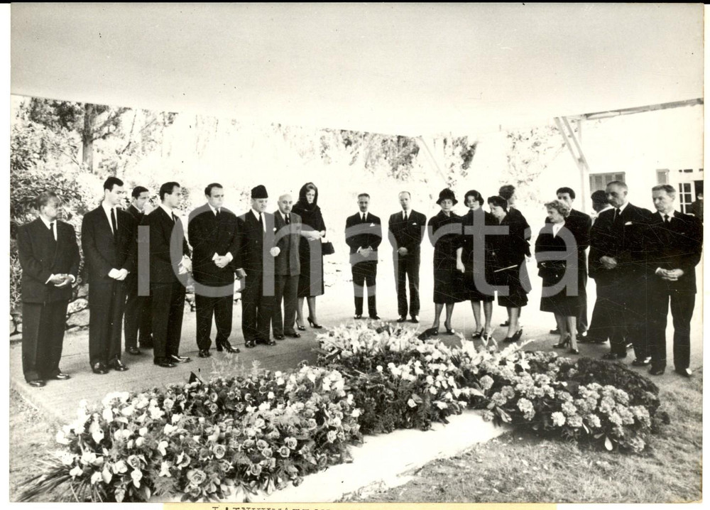 1960 GOLF JUAN Chateau de l'Horizon - Sepoltura provvisoria principe Ali KHAN