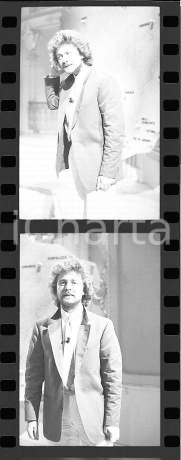 35mm LOTTO 2 NEGATIVI* 1984 RAI 1 TE LO DO IO IL BRASILE Beppe GRILLO Monologo 7