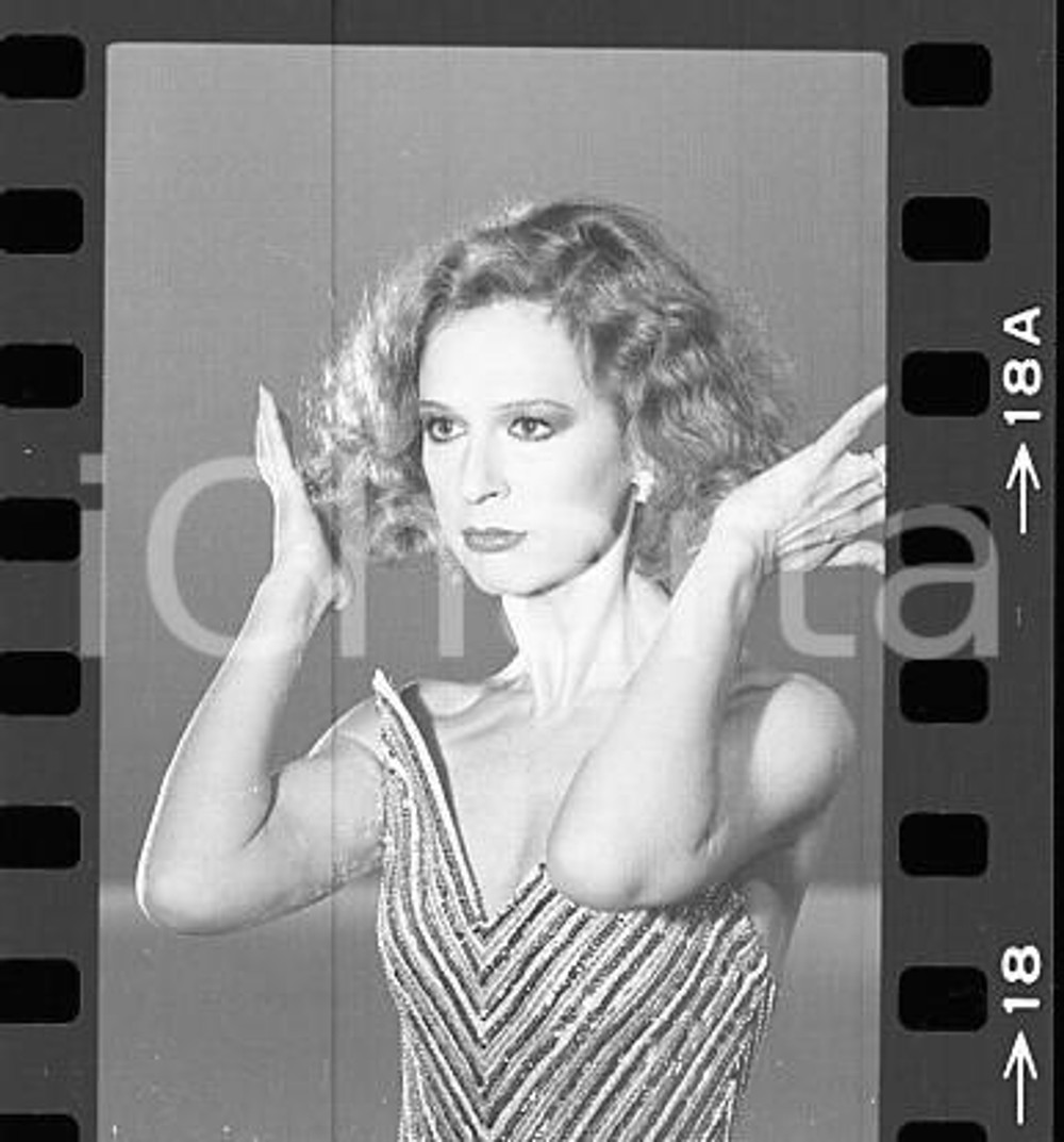 35mm NEGATIVO ORIGINALE*1984 IL CAPPELLO SULLE VENTITRÈ Loretta GOGGI Ritratto 1