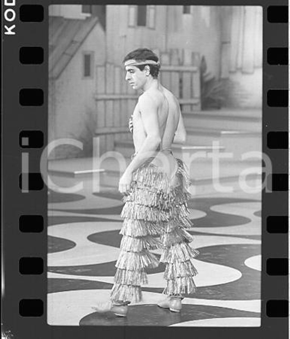 35mm NEGATIVO ORIGINALE * 1984 TE LO DO IO IL BRASILE Claudio FERRARO sul palco