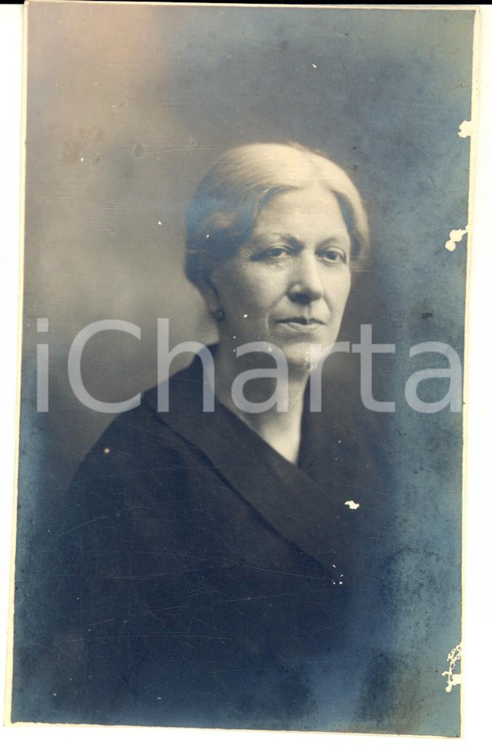 1934 ROMA Ritratto di anziana donna con dedica *Foto cartolina TONCKER