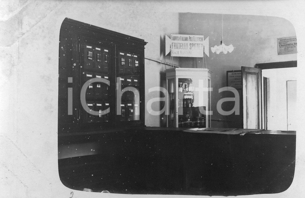 1915 ROMA Fratelli Spierer Pile Elettriche *Magazzino vendita viale Manzoni
