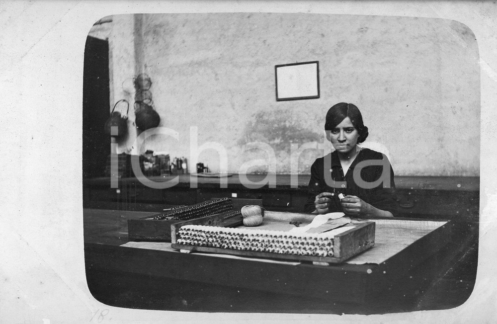 1915 ROMA Fratelli Spierer Pile Elettriche *La legatrice Iacobini Paola