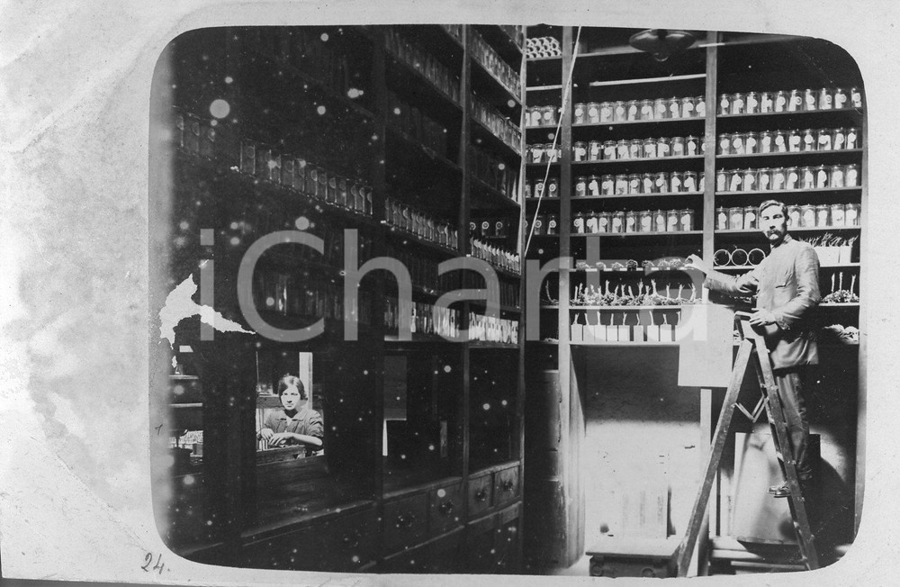 1915 ROMA Fratelli Spierer Pile Elettriche *Magazzino *DANNEGGIATA LEGGASI BENE