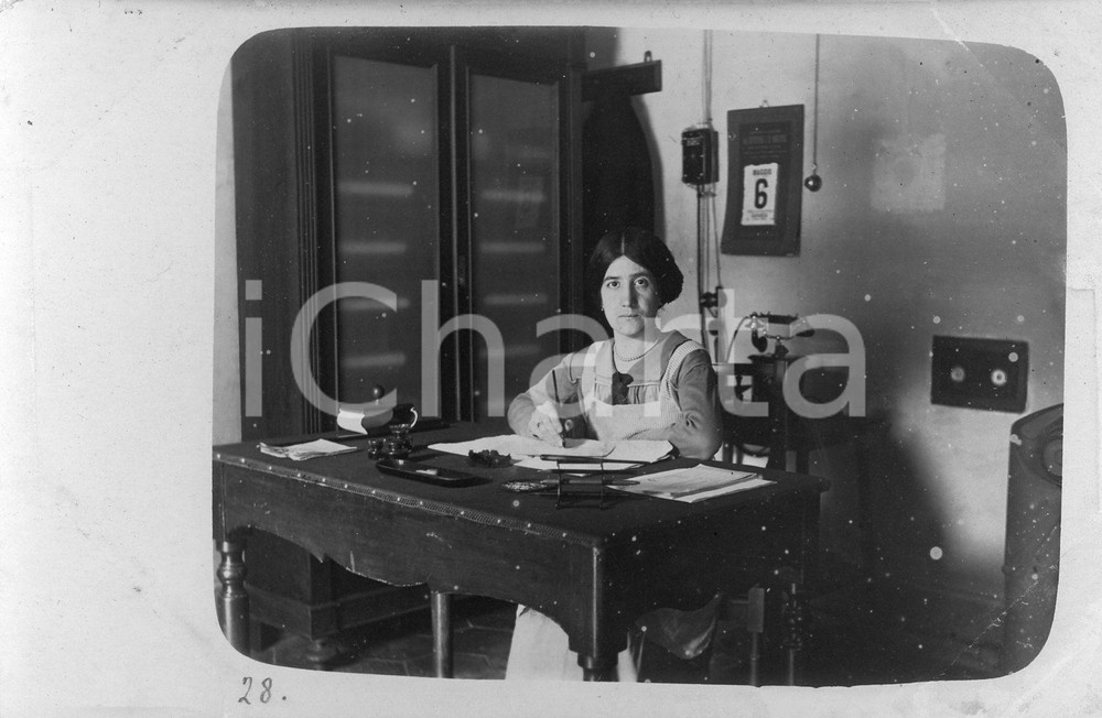1915 ROMA Fratelli Spierer Pile Elettriche *L'ufficio contabilità