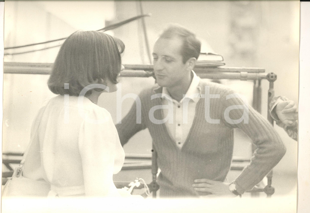 1970 ca GOSSIP ITALIA Caterina CASELLI con Piero SUGAR (3) *Foto 30x22 cm