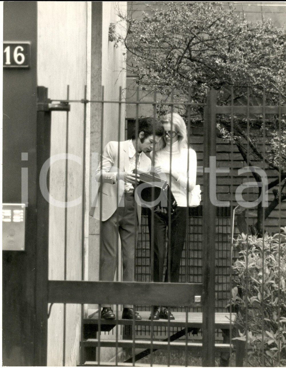 1969 GOSSIP I GIGANTI Checco MARSELLA con la moglie Maggan DANIELSON (4) Foto