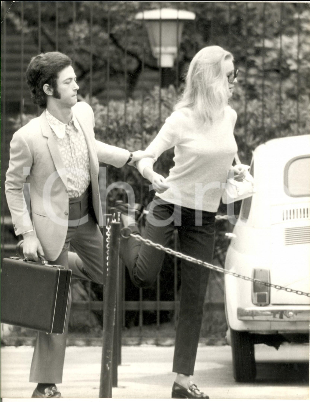 1969 GOSSIP I GIGANTI Checco MARSELLA con la moglie Maggan DANIELSON (6) Foto