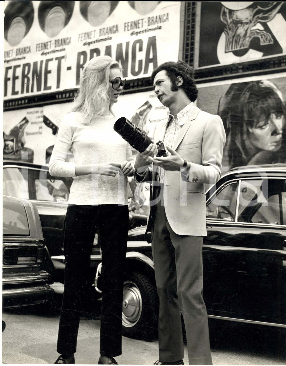 1969 GOSSIP I GIGANTI Checco MARSELLA con la moglie Maggan DANIELSON (7) Foto
