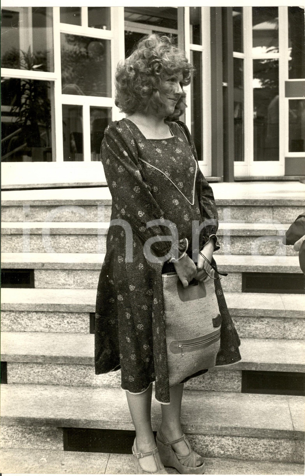 1975 COSTUME ITALIA Ritratto di Orietta BERTI incinta - Foto 20x30 cm