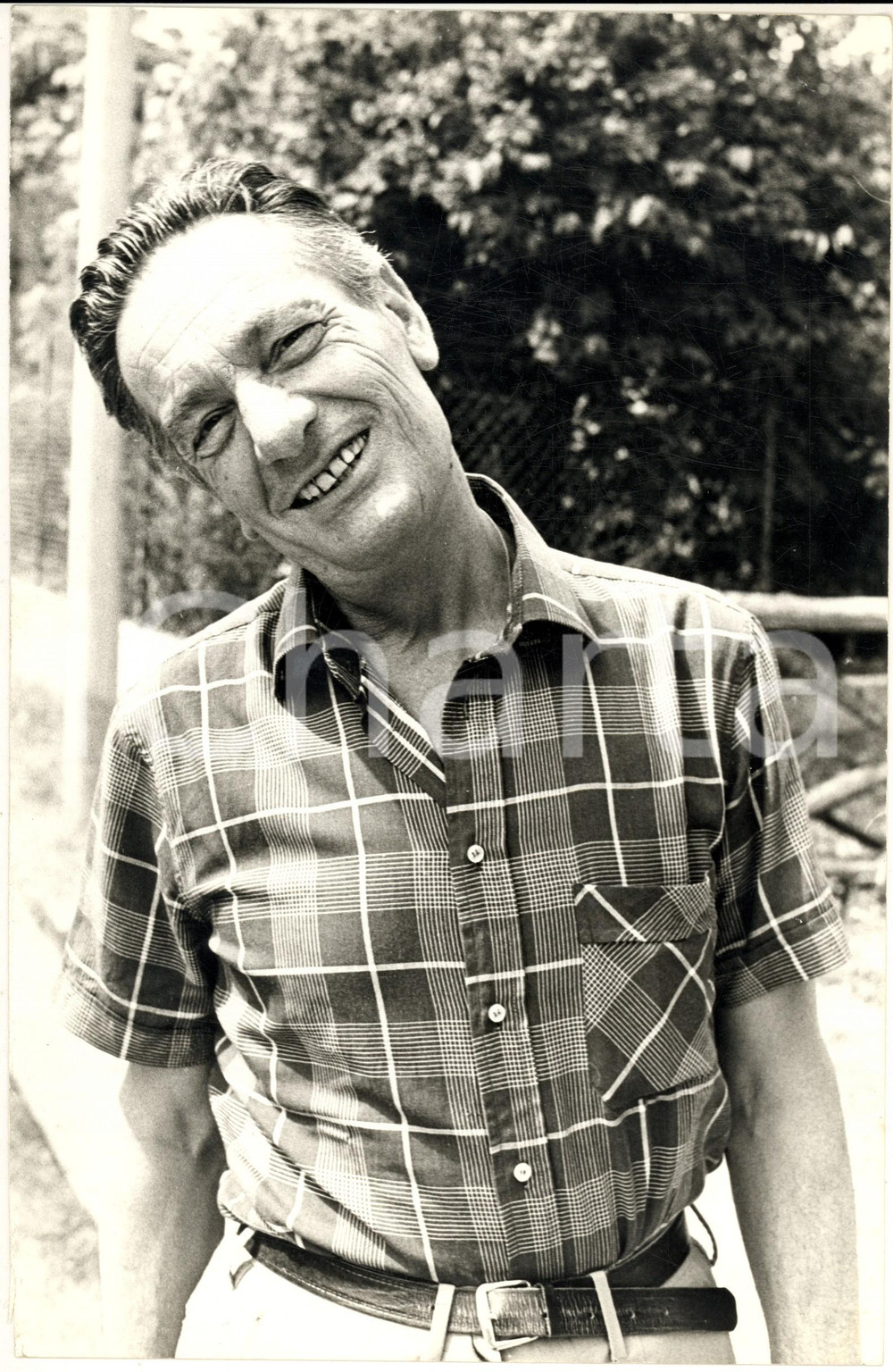 1970 ca RAVENNA Politico Benigno ZACCAGNINI in veste informale (3) Foto 20x30 cm