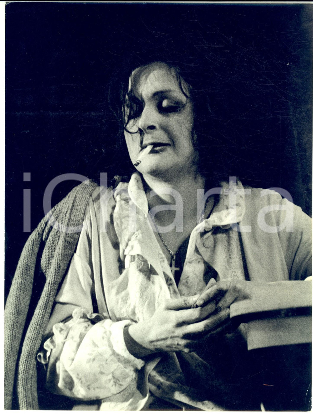 1969 MILANO TEATRO SAN BABILA Luchino VISCONTI "L'inserzione" Adriana ASTI *Foto
