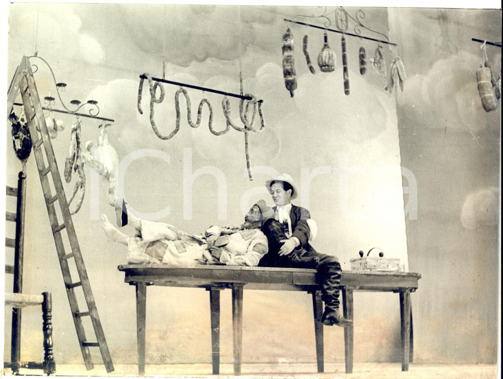 1961 PAVIA Teatro FRASCHINI "La cameriera brillante" RISSONE - GIOVAMPIETRO Foto