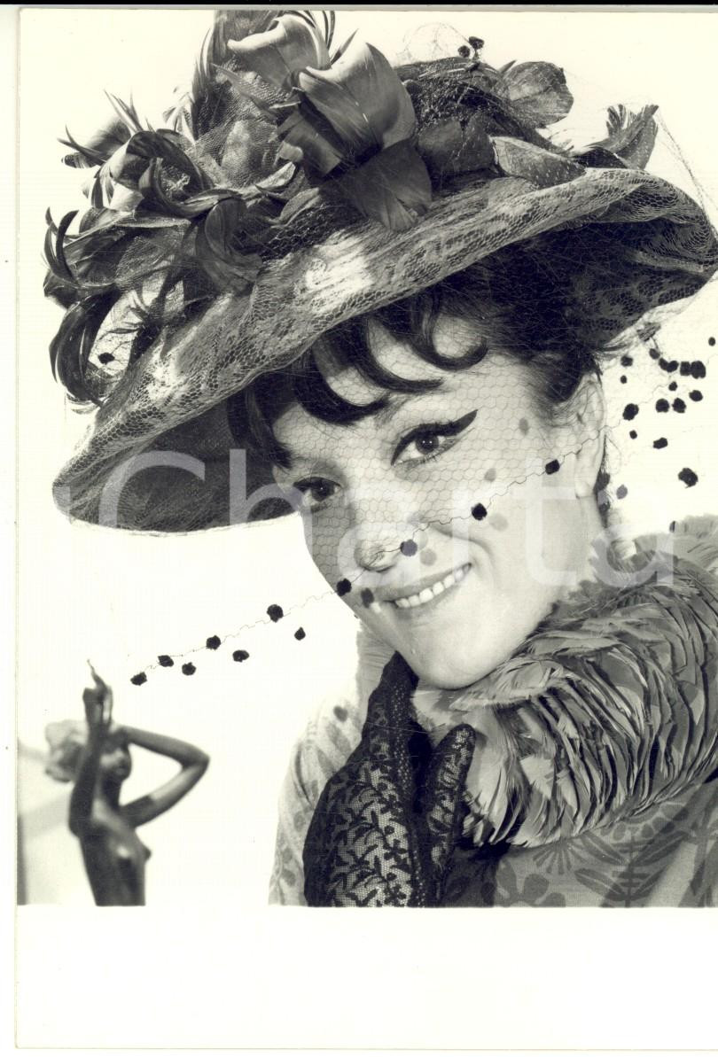 Fotografia d epoca originale 1965 TEATRO ITALIA Edmonda ALDINI in La maschera e il volto  Foto 10x15 cm 1