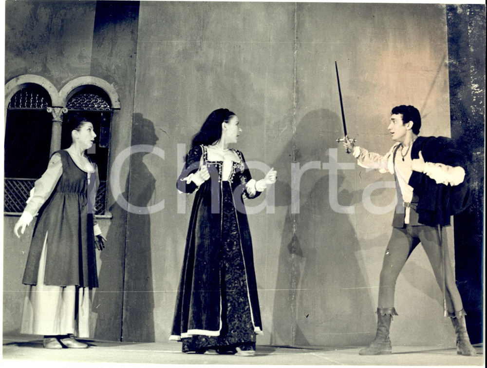 Fotografia d epoca originale 1965 BOLOGNA La Venexiana Marisa MINELLI Angela CARDIDE Antonio FATTORINI 1