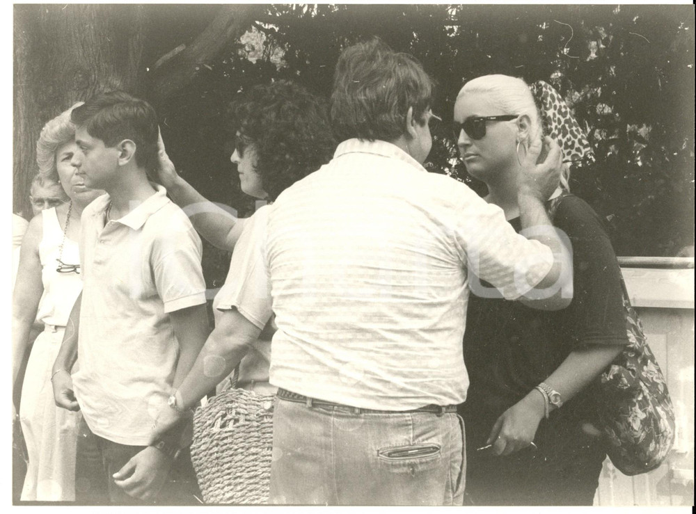 Fotografia d epoca originale 1989 FORTE DEI MARMI Delitto Circe della Versilia  Parenti di Luciano IACOPI 1