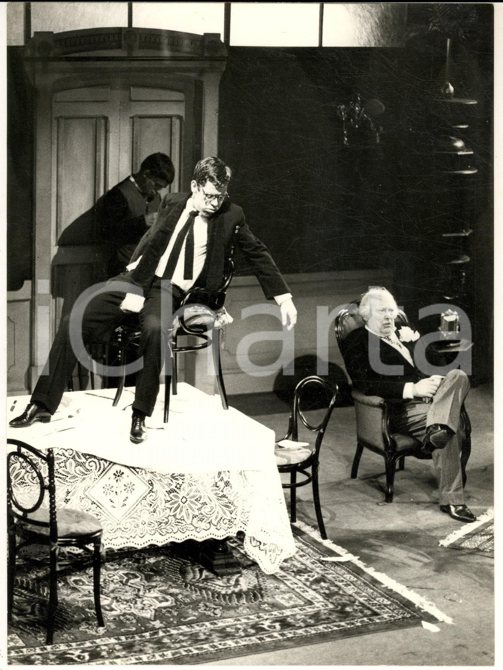 1967 GENOVA TEATRO "Tango" Giancarlo ZANETTI Michele MALASPINA Eros PAGNI *Foto