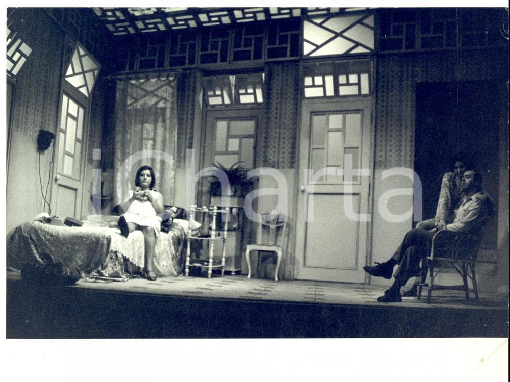 Fotografia d epoca originale 1967 ROMA Teatro delle Muse La segretaria Prima rappresentazione Foto 24x18 1