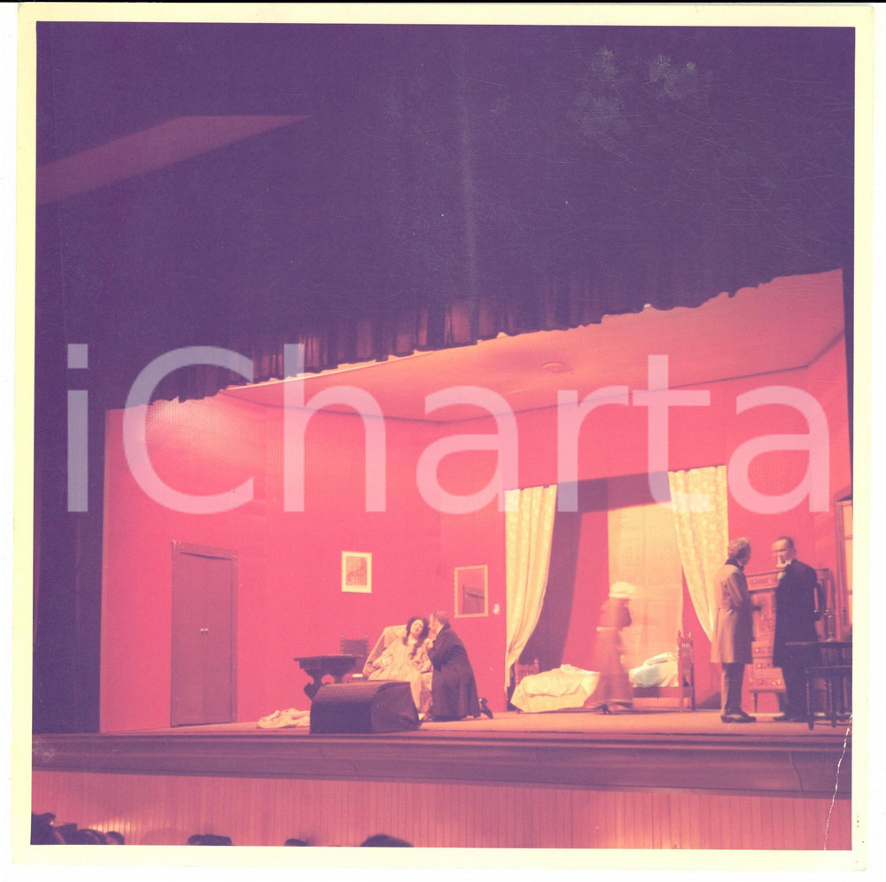 Fotografia d epoca originale 1970 ca MAGENTA Teatro Lirico  Stagione di prosa  Uno spettacolo Foto 20x20 1