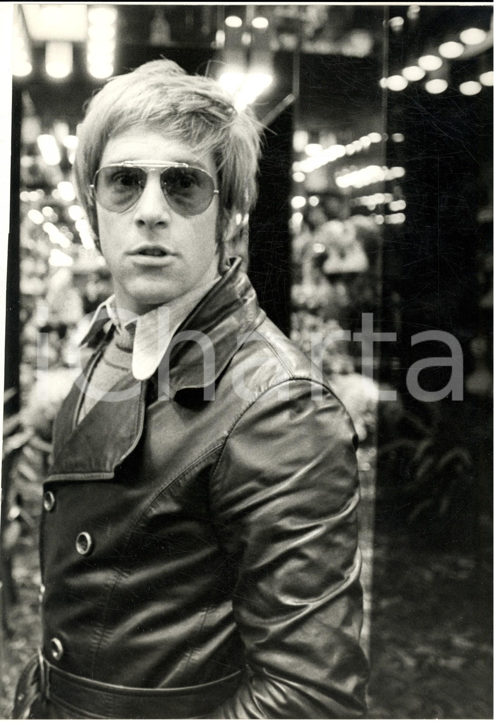 1970 ca COSTUME MILANO Ritratto Enzo CERUSICO attore - Foto 22x31 cm