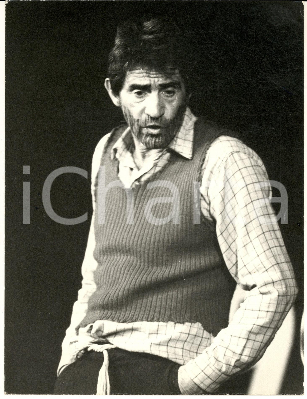 1975 ca TEATRO ITALIA Walter CHIARI in scena (2) *Fotografia 18x24 cm