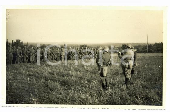Fotografia d epoca originale 1941 WW2 ISTRIA Località  SISSANO 412° bis Battaglione Costiero  I° annuale 3 1