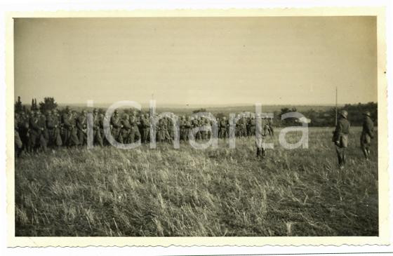 Fotografia d epoca originale 1941 WW2 ISTRIA Località  SISSANO 412° bis Battaglione Costiero  I° annuale 4 1