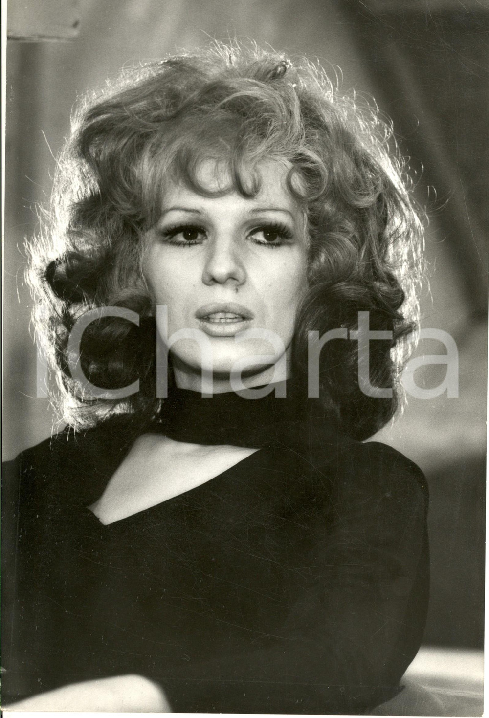 1974 FESTIVAL DI SANREMO Ritratto di Iva ZANICCHI (1) - Foto 20x30 cm