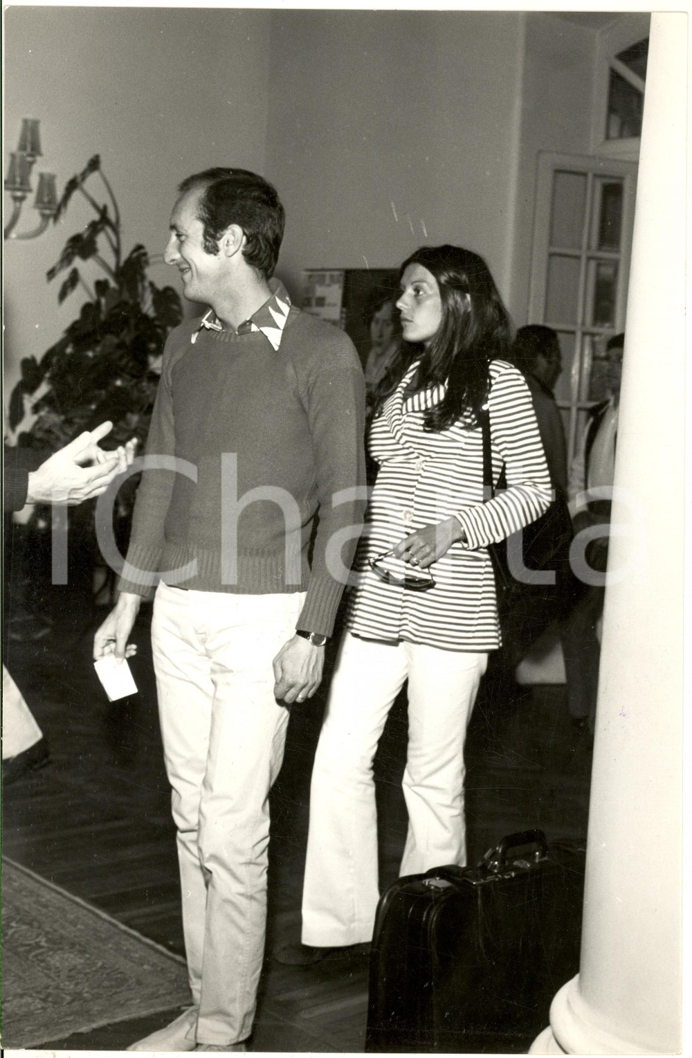1970 ca COSTUME ITALIA Caterina CASELLI con il marito Piero SUGAR (3) *Foto