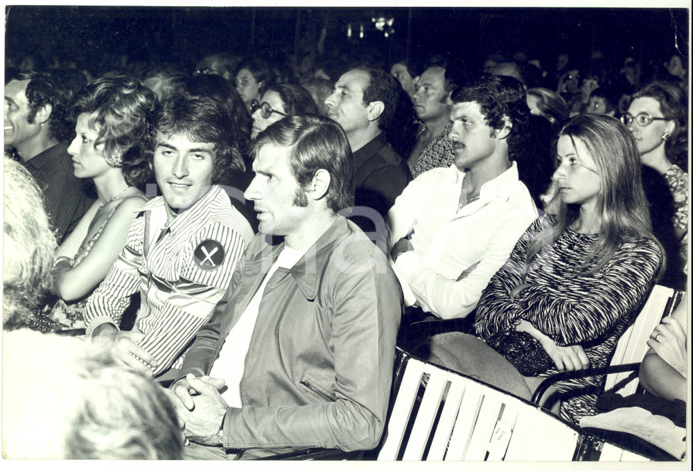 1971 CALCIO Fabio CAPELLO e Gian Piero GHIO a evento con le famiglie *Foto 30x20